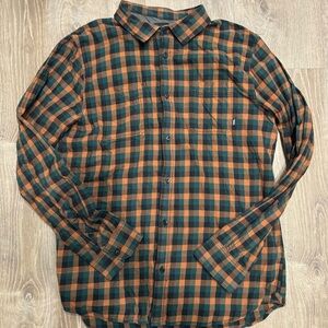 Vans long sleeve button up